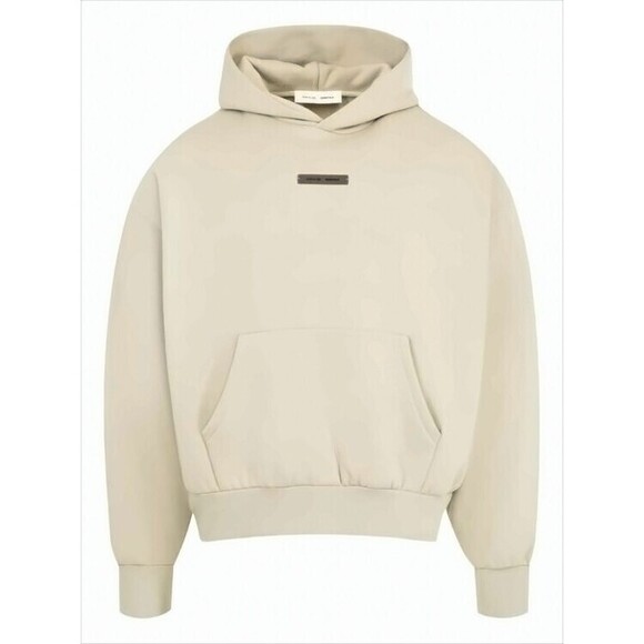 Fear Of God Cropped Fleece Hoodie With Kangaroo Pocket - NWT